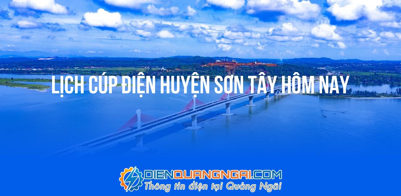 Lịch cúp điện Huyện Sơn Tây hôm nay - 23/10/2024